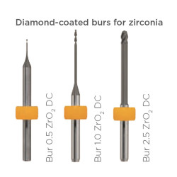 Freza MCX5 - Zirconiu 1.0mm...