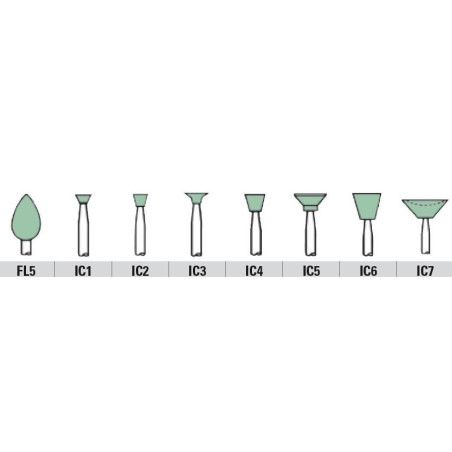 PIETRE LUSTRU DURA-GREEN 3.2mm 