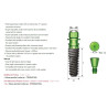 IMPLANT SOI OSSTEM TSIII R 5.0mmDx11.5mmL BTS3S5011A