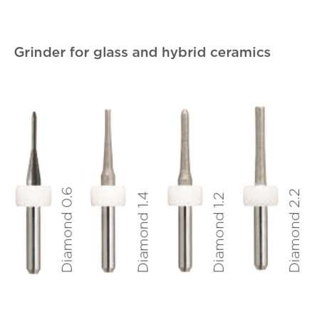 Freza MCX5 - Ceramica 0.6mm /inel alb