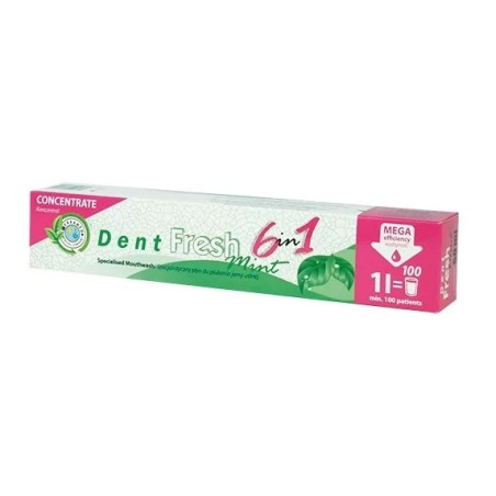 DENTFRESH MINT concentrat apa de gura - 50 ml