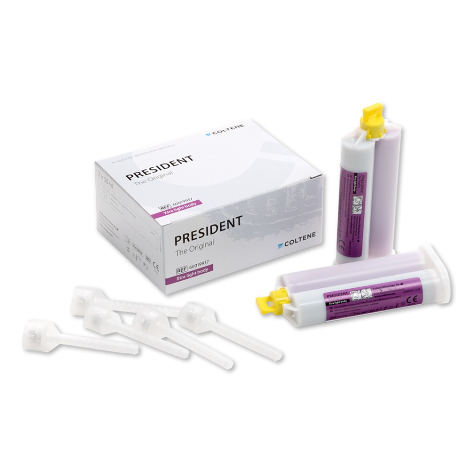 PRESIDENT ORIGINAL EXTRA LIGHT BODY 2x50ml