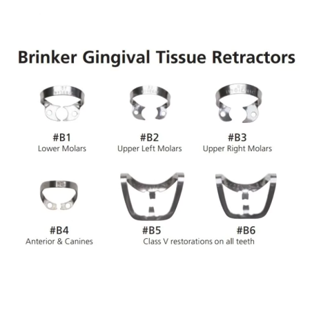 CLEME RETRACTOARE PENTRU DIGA-BRINKER B4