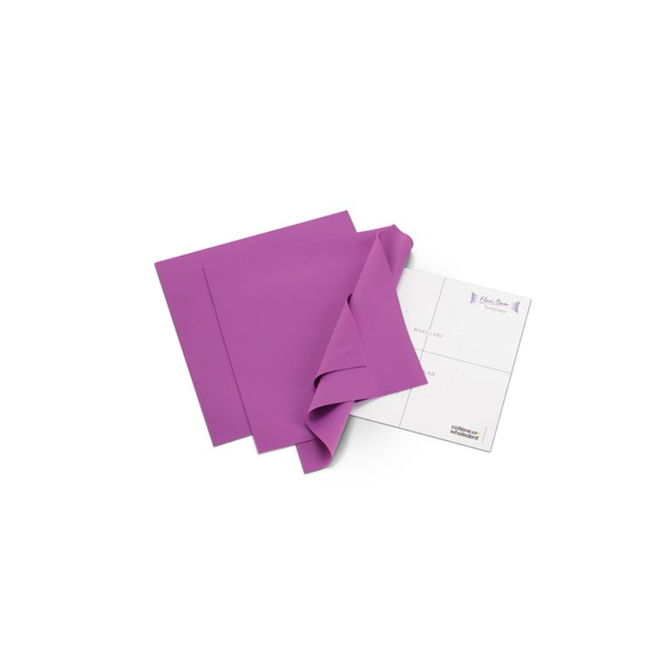 FOLII DIGA NITRIL 6"x6" - 152x152mm violet 30 buc