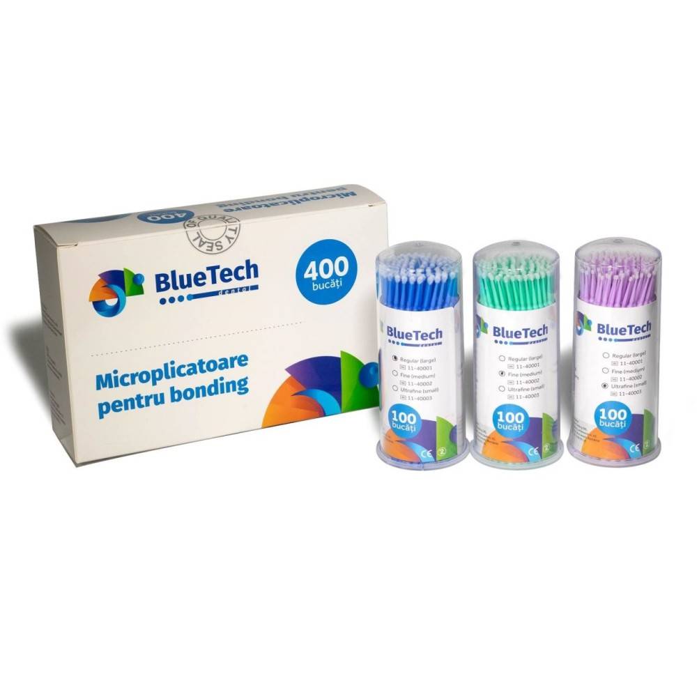 PACHET PROMO 3+1 APLICATOARE BLUETECH ULTRAFINE x 100 buc