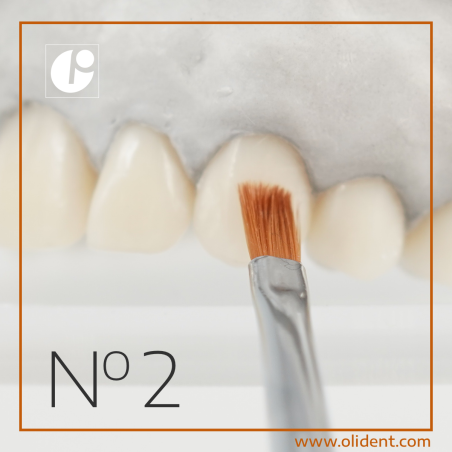 PENSULA PAR SINTETIC NR 2 x 3 buc (maner alb)