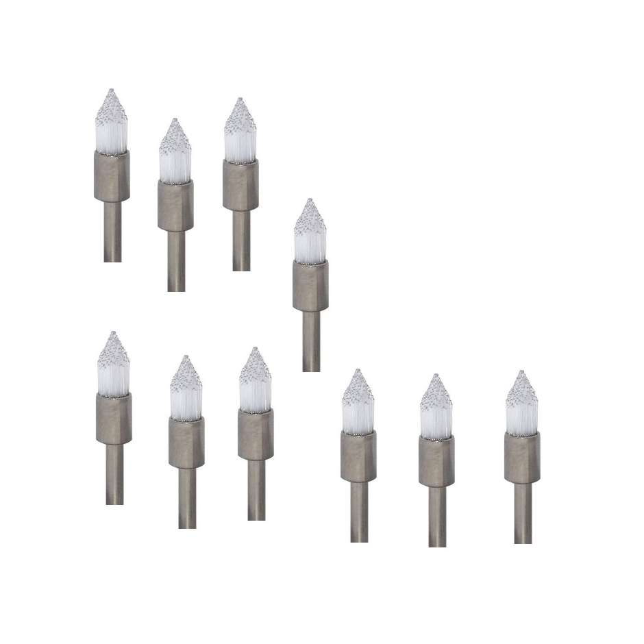 PACHET PERIE PROFILAXIE REGULAR CONICA - CLEAR X10buc
