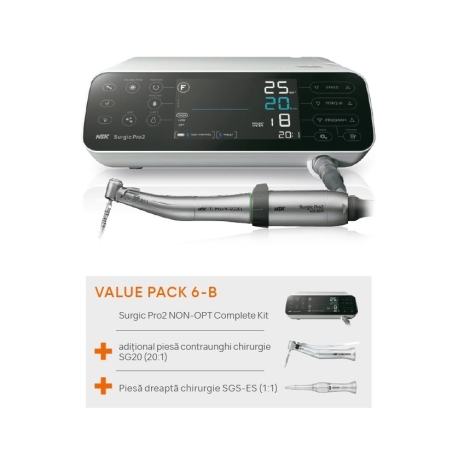 Pachet Fiziodispenser Nsk Surgic Pro 2 non-optic - Value Pack S6-B