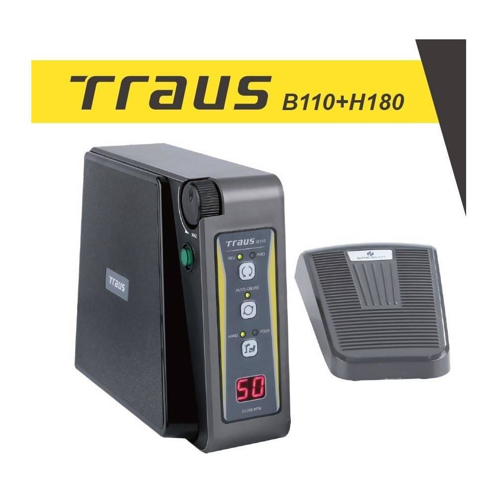 MICROMOTOR TRAUS B110/H180-inductie, 50.000 rpm/piesa de mana H400