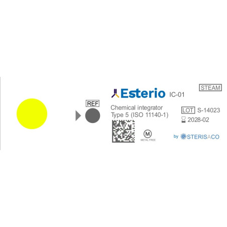 TEST CHIMIC INTEGRATOR ESTERIO - STERILIZARE CLASA 5 - NEADEZIV - 250 stripuri