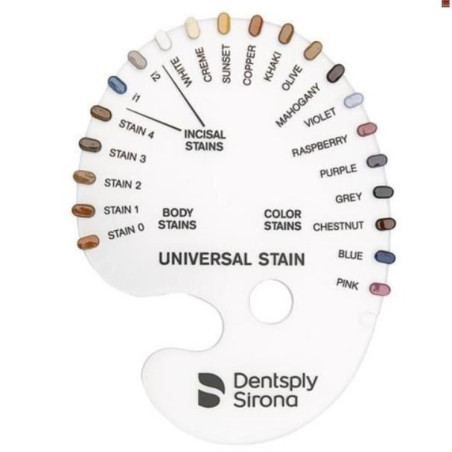 UNIVERSAL STAINS & OVERGLAZE KIT ASS