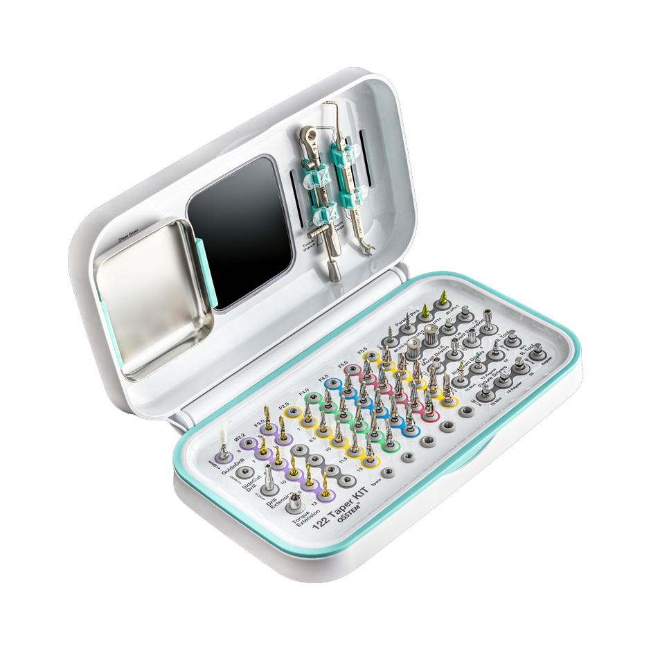 TRUSA CHIRURGICALA COMPLETA OSSTEM 122  KIT (EU)  CO122TPK