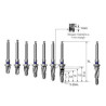 PACHET 20 X IMPLANTURI OSSTEM SA +TAPER KIT +FIZIODISPENSER NSK FARA FIBRA OPTICA