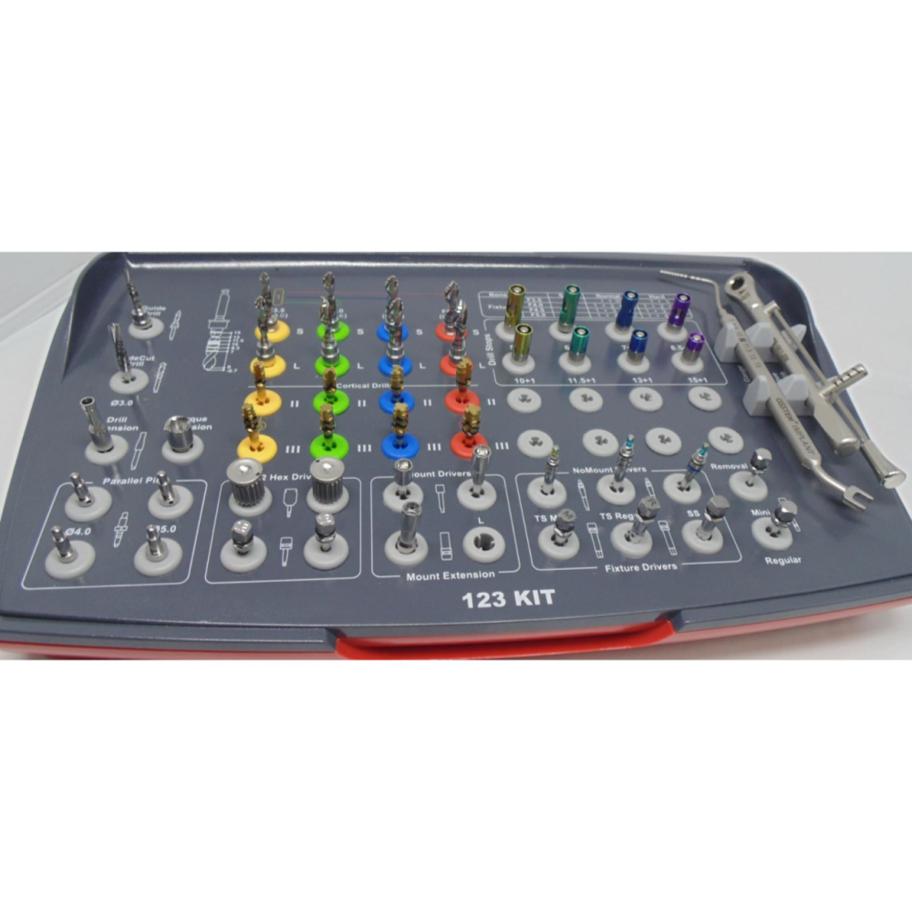 TRUSA CHIRURGICALA COMPLETA OSSTEM 123 KIT
