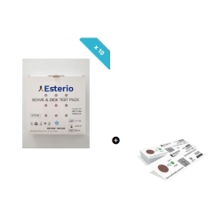 PACHET PROMO  10 x TEST CHIMIC BOWIE&DICK ESTERIO + 1 TEST CHIMIC INTEGRATOR INTEGRON - AUTOADEZIV - 100 stripuri