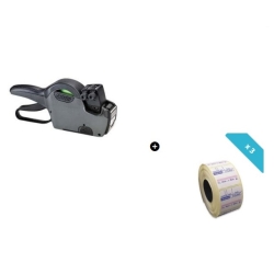 PACHET PROMO PISTOL TRASABILITATE- numeric + 3 x ETICHETE DUBLU ADEZIVE ROLA 500buc