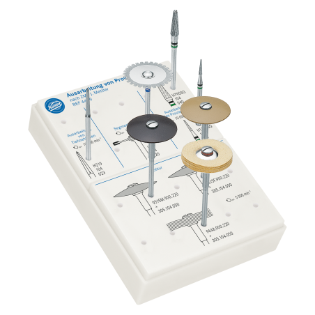 SET FREZE, DISCURI SI POLIPANTI PENTRU MODELARE PROTEZE PROVIZORII