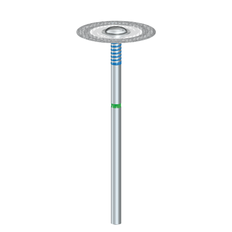 DISC PIESA DREAPTA RANFORSAT ACRYLAT  CERAMICA DIAMANTAT VERDE - 180