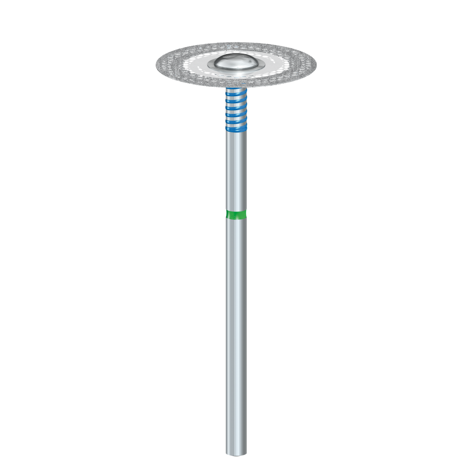 DISC PIESA DREAPTA RANFORSAT ACRYLAT  CERAMICA DIAMANTAT VERDE - 180