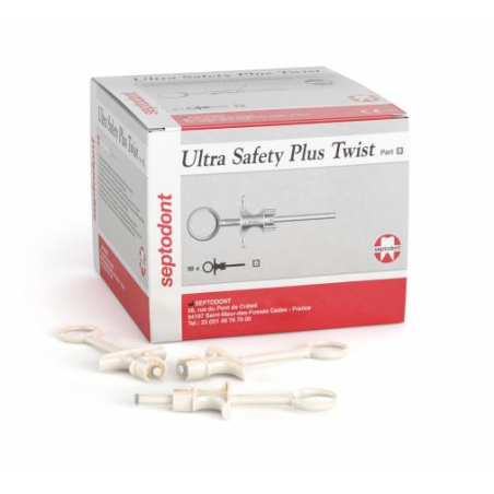 ULTRA SAFETY PLUS TWIST 03x16mm 100buc + 1buc seringa 1,8 ml