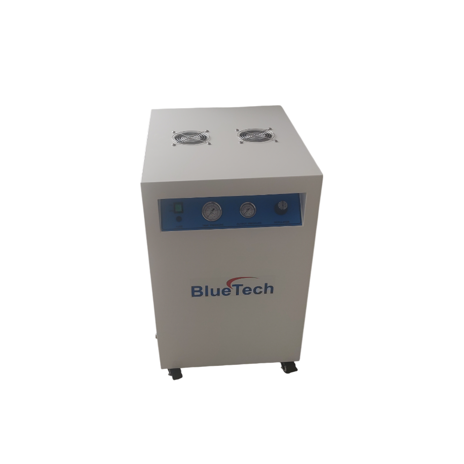 Compresor Bluetech 40 litri cu uscare condens si carcasa insonorizare