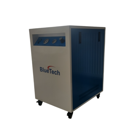 Compresor Bluetech 40 litri cu uscare condens si carcasa insonorizare