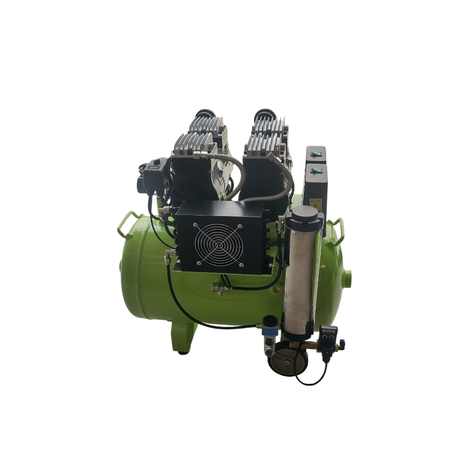 Compresor 50litri cu 2 motoare si uscare condens