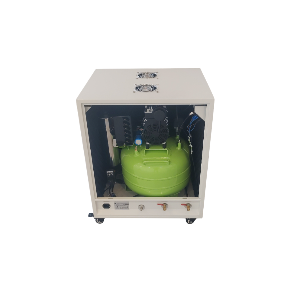 Compresor Bluetech 40 litri cu uscare condens si carcasa insonorizare