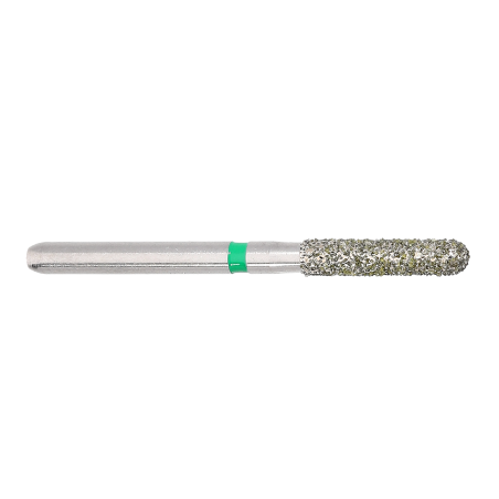 FREZA TURBINA CILINDRICA MEDIE VARF ROTUND DIAMANTATA VERDE