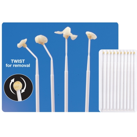 APLICATOARE CU VARF ADEZIV -  50 buc