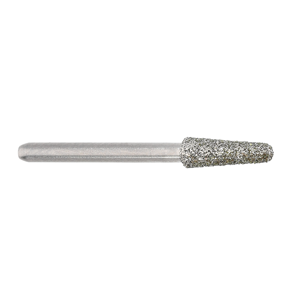 FREZA TURBINA CONICA INTERMEDIARA VARF ROTUND DIAMANTATA ALBASTRA - 025