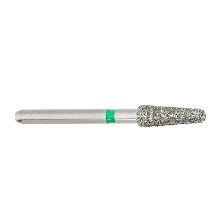FREZA TURBINA CONICA INTERMEDIARA VARF ROTUND DIAMANTATA VERDE - 025