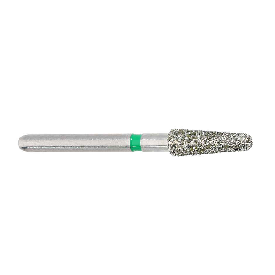 FREZA TURBINA CONICA INTERMEDIARA VARF ROTUND DIAMANTATA VERDE - 025