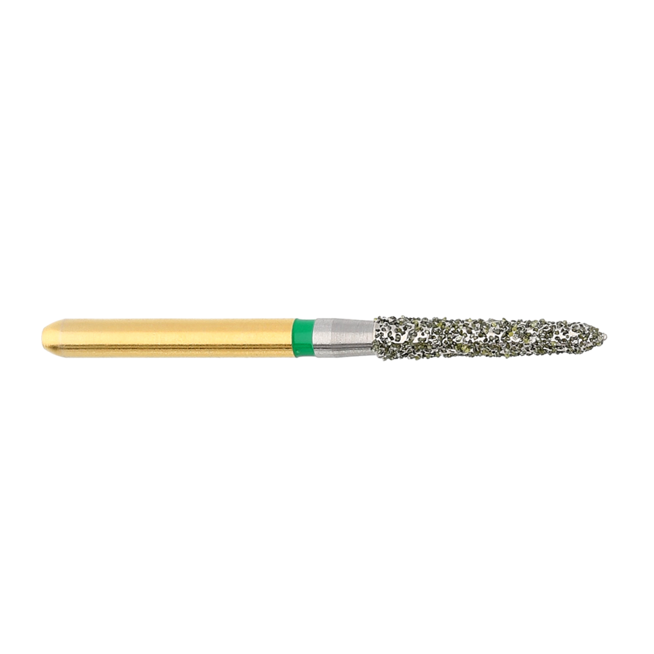 FREZA TURBINA CONICA LUNGA VARF ASCUTIT S-DIAMANTATA VERDE - 018