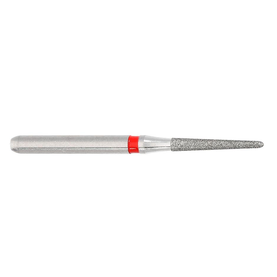 FREZA TURBINA CONICA SCURTA VARF ROTUND DIAMANTATA ROSIE