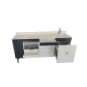 Mobilier metalic cabinet - Astra cu blat de Corian