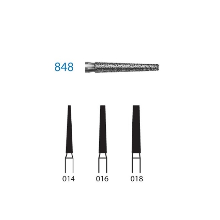 FREZA TURBINA CONICA X-LUNGA DIAMANTATA ALBASTRA