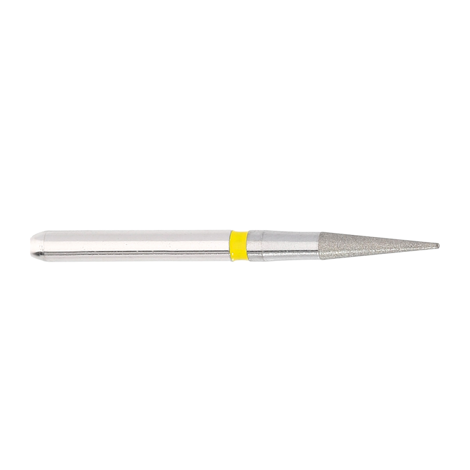 FREZA TURBINA EFILATA SCURTA DIAMANTATA GALBENA - 014