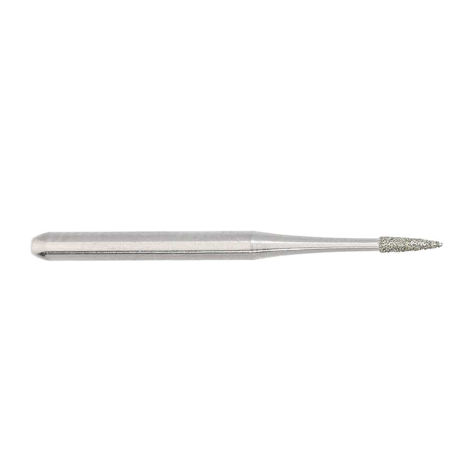 FREZA TURBINA MICRO PREP CONICA ASCUTITA LUNGA DIAMANTATA ALBASTRA - 009