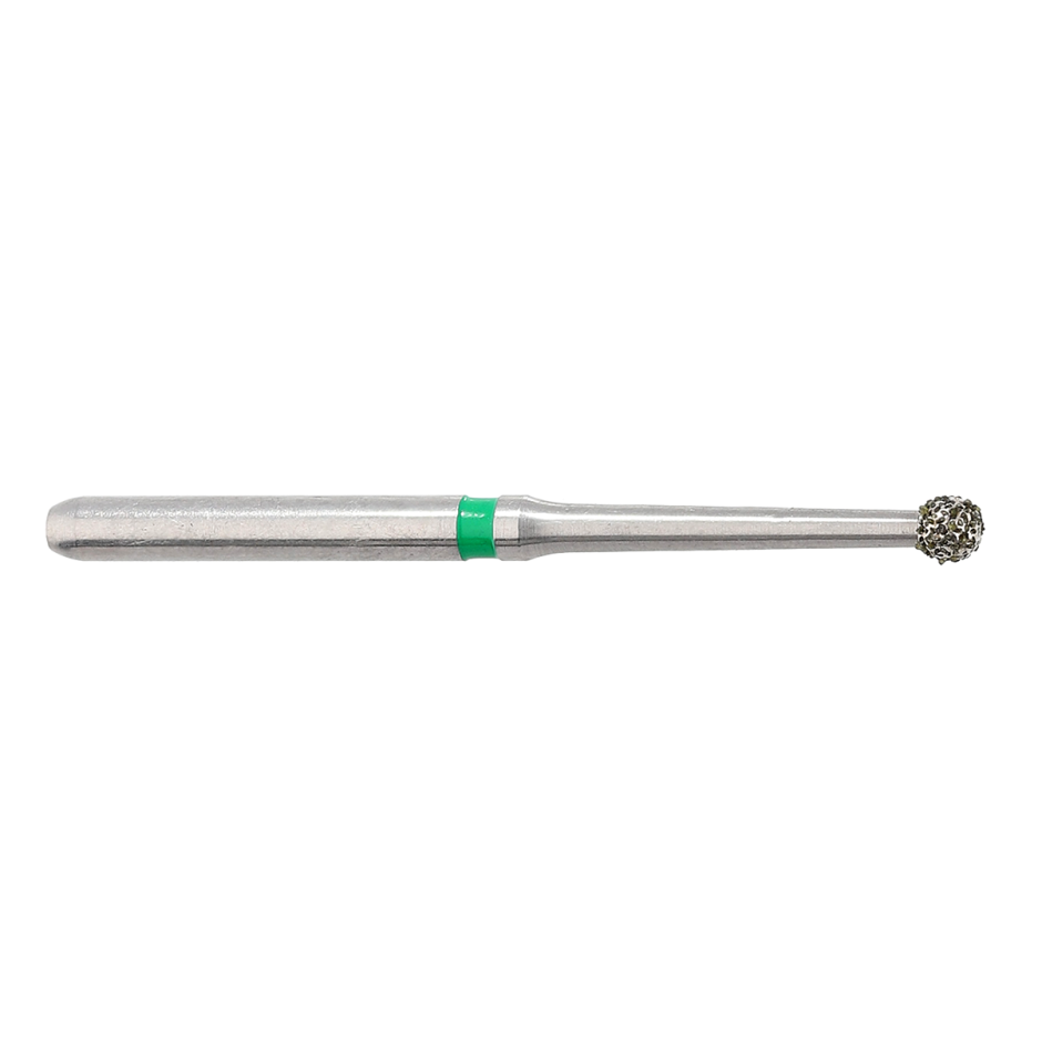 FREZA TURBINA SFERICA GAT LUNG DIAMANTATA VERDE