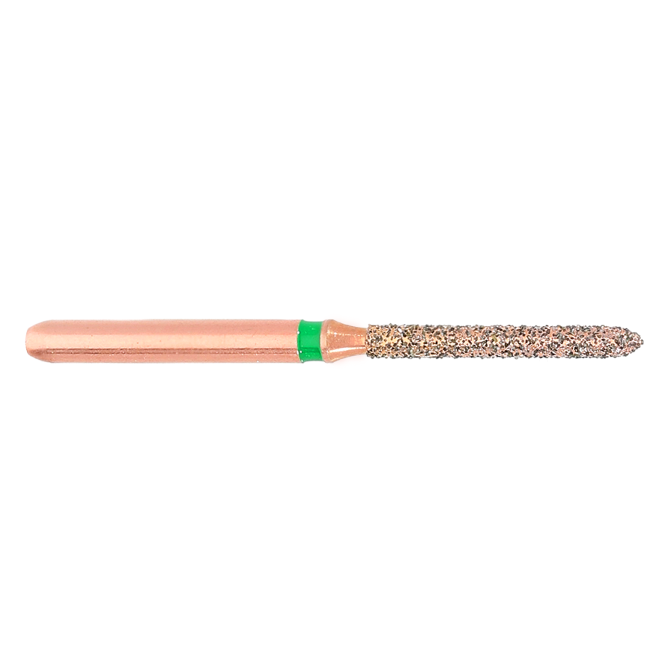 FREZA TURBINA TORPILA LUNGA DIAMANTATA VERDE - DIAO