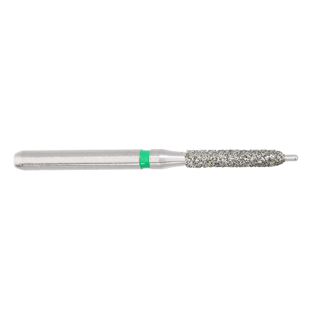 FREZA TURBINA TORPILA MEDIE CU PIN GHIDARE DIAMANTATA VERDE - 014