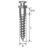 ORTO IMPLANT SH 1.4x6mm  OSSH1406
