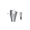 TOPLAN LOCATOR ANGULAT 17° GH 5mm T02PAA174550TH