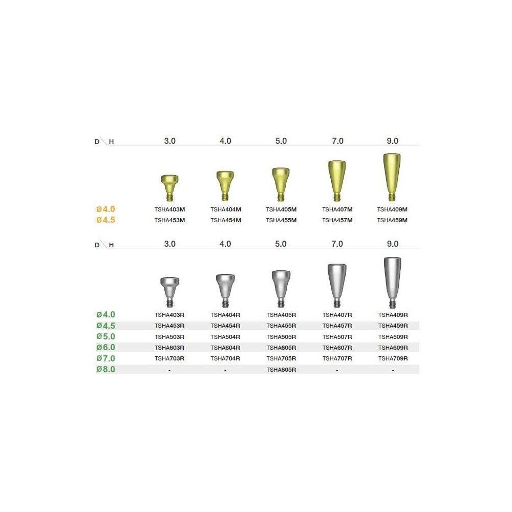 BONT DE VINDECARE R D4.0 H5.0  TSHA405R