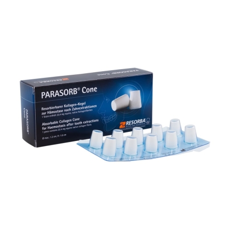 CONURI COLAGEN PARASORB CONE 10 BUC - resorbabil