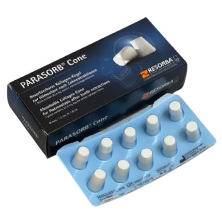 CONURI COLAGEN PARASORB CONE 10 BUC - resorbabil
