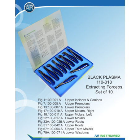 SET 10 CLESTI EXTRACTIE BLACK TRATATI CU PLASMA