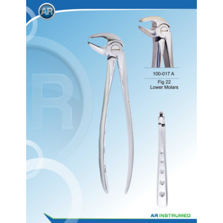 CLESTE EXTRACTIE MOLAR INFERIOR MICRO