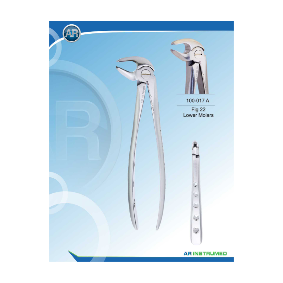 CLESTE EXTRACTIE MOLAR INFERIOR MICRO